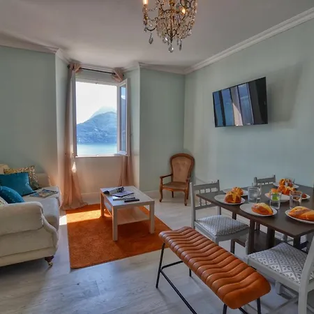 Pezzo 3-bedroom Lakeview With Shared Garden And Terrace Apartment San Siro (Lombardy)